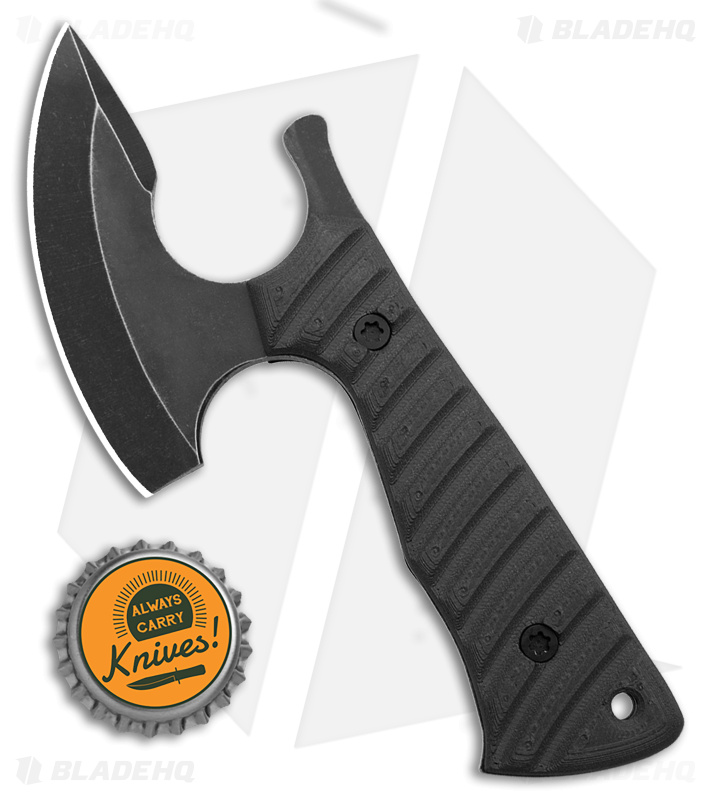 The Mini-Hawk Medium Hawk Fixed Knife Gray Ghost - Blade HQ