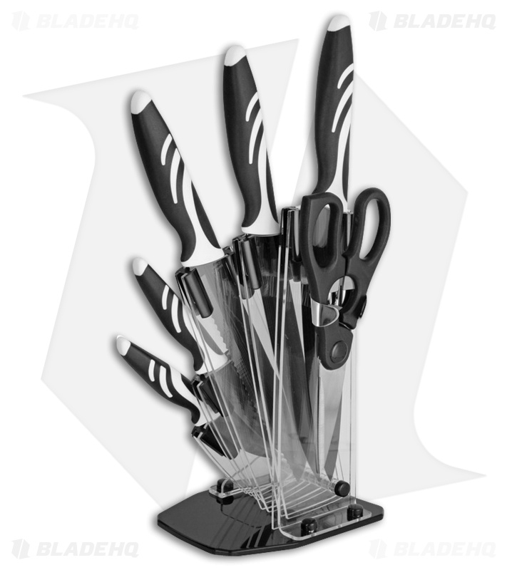 Benchmark Kitchen 7-Piece Stainless Steel Knife Set