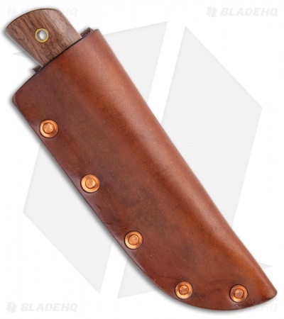 Forge and Foundry Patch Knife Walnut  ( 3.25" Black )  FFPKW