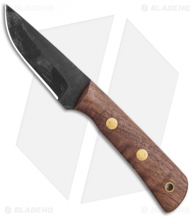 Forge and Foundry Patch Knife Walnut  ( 3.25" Black )  FFPKW