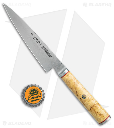 Miyabi Birchwood SG2 4.5" Paring Kitchen Knife (Damascus)