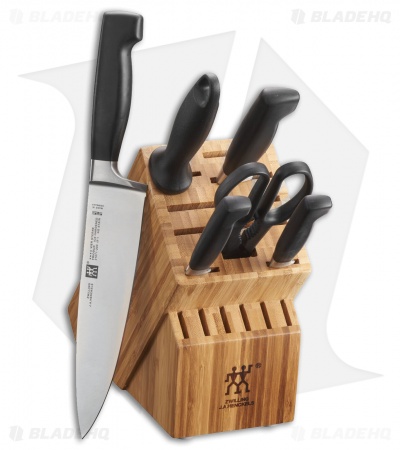 Zwilling Four Star 7-Piece Kitchen Knife Block Set