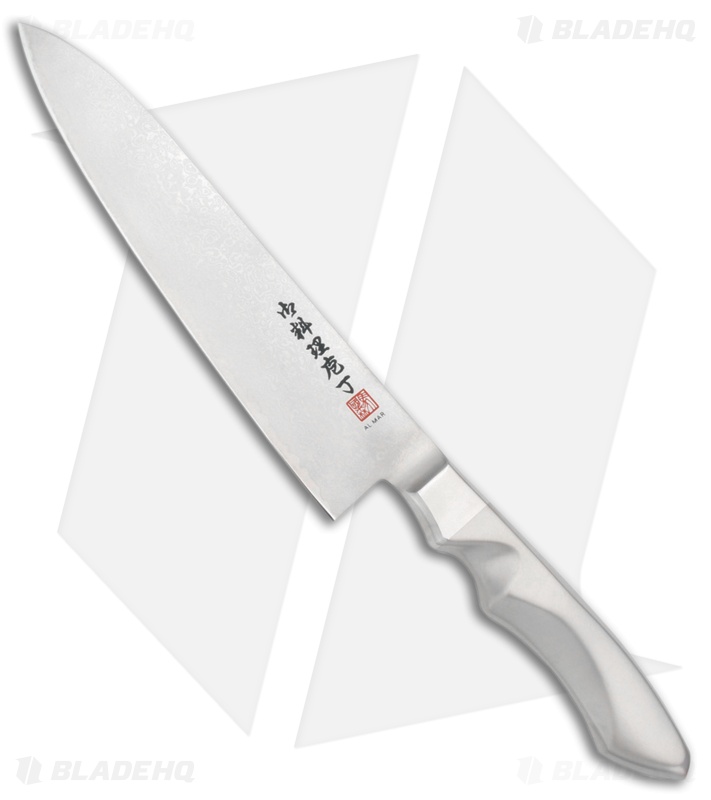 Al Mar Ultra-Chef 8" Damascus Gyuto Knife Stainless Steel AM-SC8