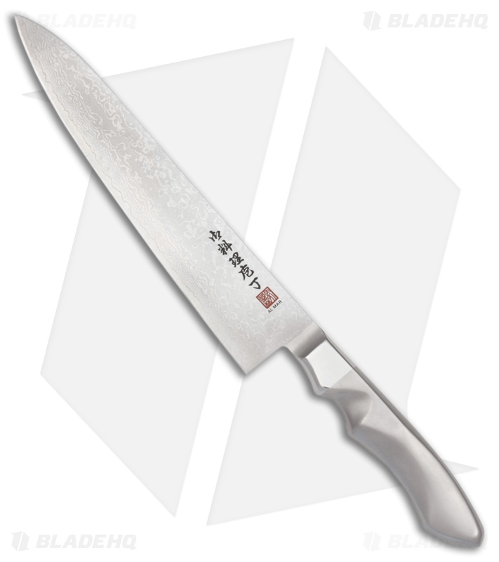 Al Mar UltraChef 9.5" Damascus Gyuto Knife Stainless Steel Handle AM-SC9