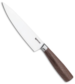 Boker Core 6.25" Small Chef's Kitchen Knife Walnut Wood