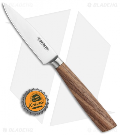 Boker Core 3.5" Paring Kitchen Knife Walnut Wood