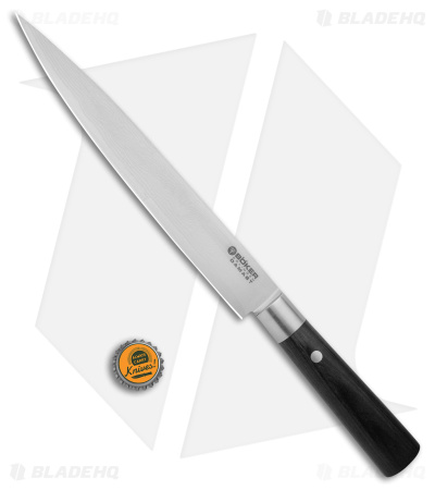 Boker Damascus Black 9" Carving Kitchen Knife Pakka Wood