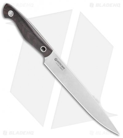 Boker Vox Saga 7.5" Carving Kitchen Knife Grenadill Wood
