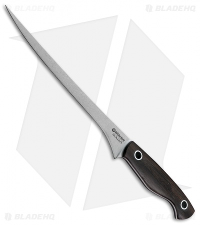 Boker Vox Saga 7.75" Fillet Kitchen Knife Grenadill Wood
