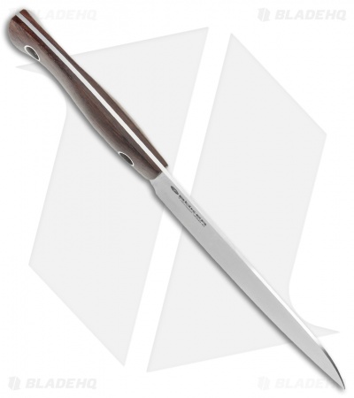 Boker Vox Saga 6.25" Santoku Kitchen Knife Grenadill Wood