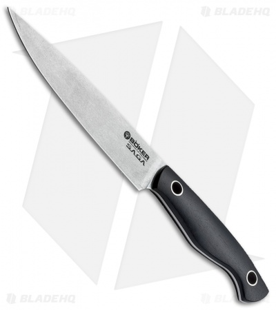 Boker Vox Saga 3-Piece Kitchen Knife Set Grenadill Wood