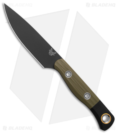 Benchmade 3-Piece Set Kitchen Knives OD Green/Black G-10 4000BK-01