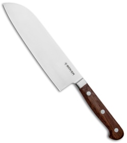 Boker Heritage 7" Santoku Kitchen Knife Walnut Wood