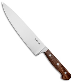 Boker Heritage 8" Chef Kitchen Knife Walnut Wood