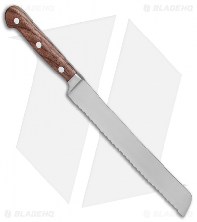 Boker Heritage 8" Bread Kitchen Knife Walnut Wood