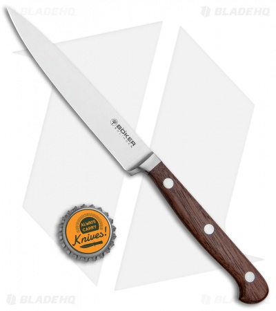 Boker Heritage 4.5" Office/Paring Kitchen Knife Walnut Wood