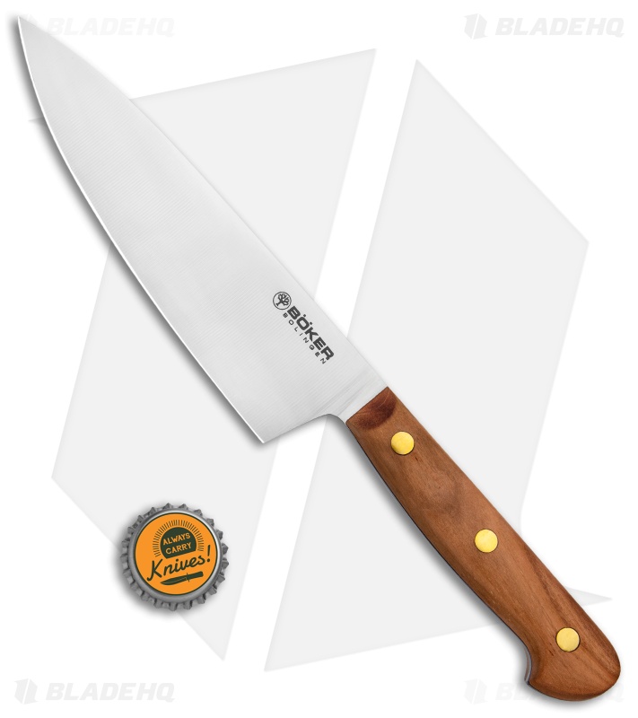 Boker Cottage-Craft  6.4" Small Chef's Kitchen Knife Plum Wood