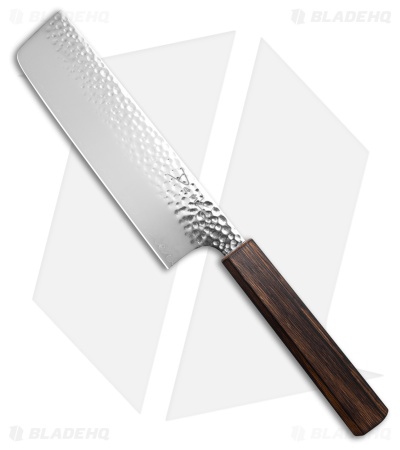 Demko Japanese San Mai Kitchen Cutlery Nakiri Knife (7" VG10)