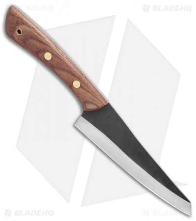 Forge and Foundry Chef's Knife Walnut  ( 6" Black )  FFCKW6