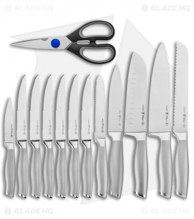 Henckels International Modernist 14-Pc Sharpening Block Set Self Kitchen  Knives