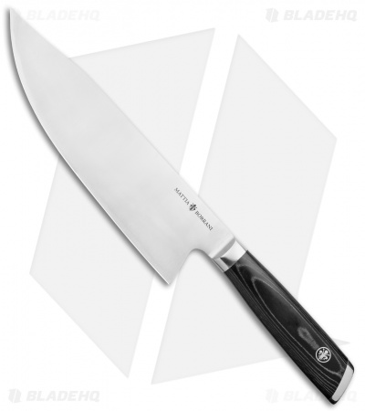 Mattia Borrani Production 8" Bowie Chef Kitchen Knife (Satin) I'm Starving