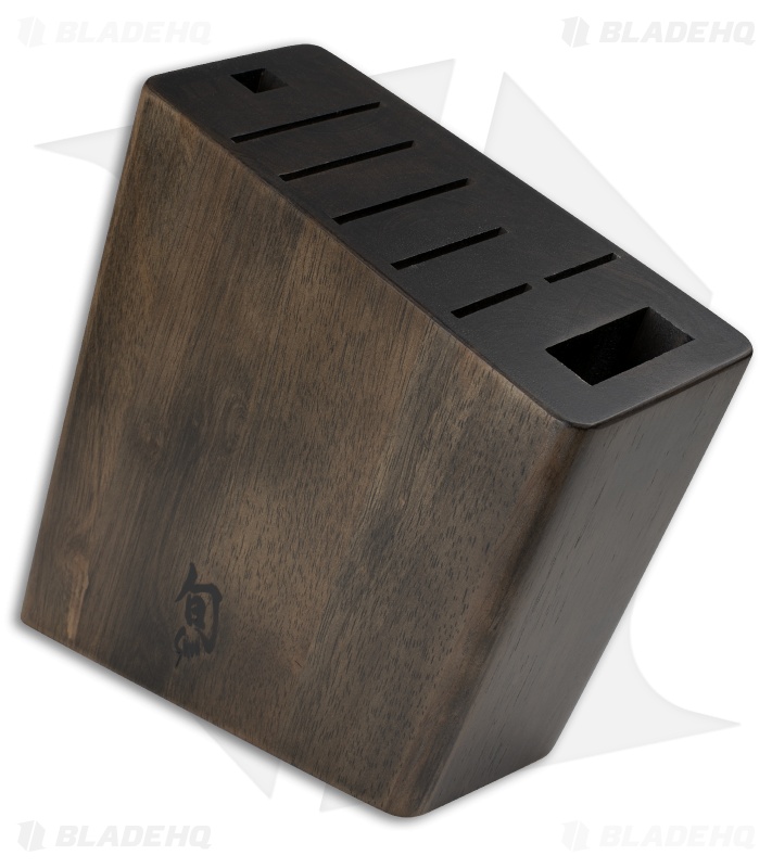 Shun 8-Slot Angled Hardwood Kitchen Block (DM0839)
