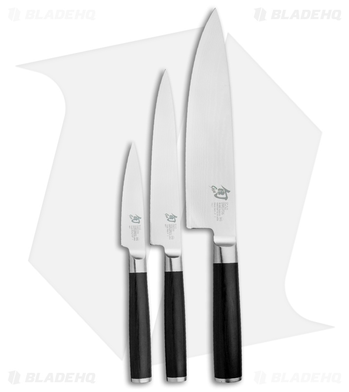 Shun Classic 3-Piece Kitchen Knife Starter Set - DMS300 - Blade HQ