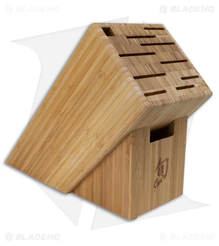 Shun Premier 7-Piece Essential Bamboo Block Set Pakkawwod
