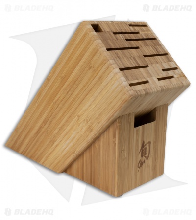 Shun Premier 7-Piece Essential Bamboo Block Set Pakkawwod
