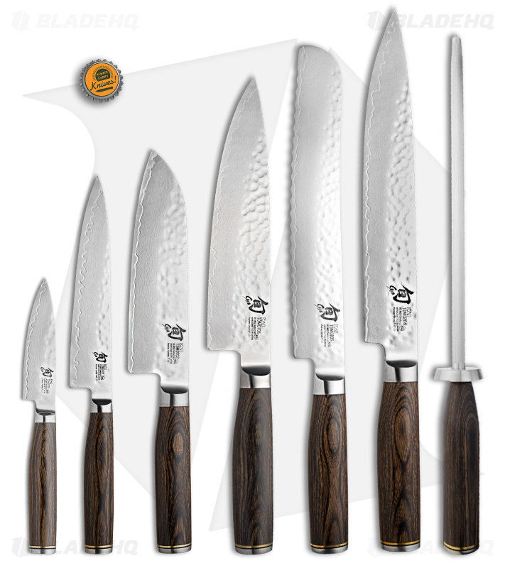 Shun Premier 8-Piece Professional Set TDMS0808 - Blade HQ