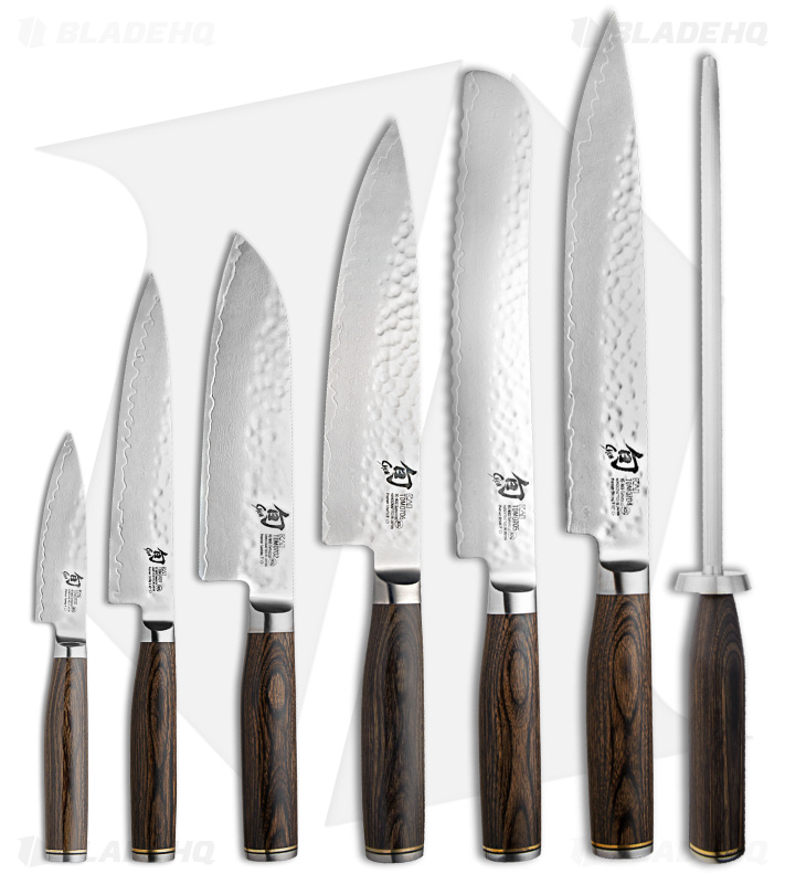Shun Premier 8-Piece Professional Set TDMS0808 - Blade HQ
