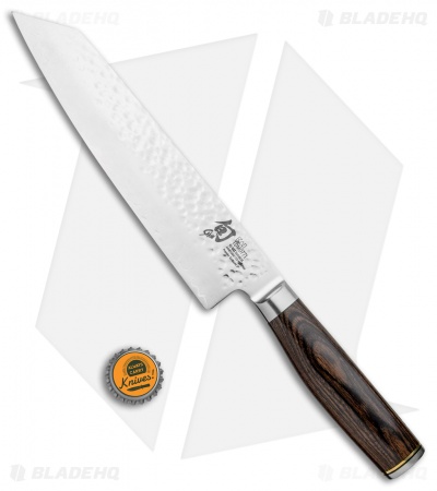 Shun Premier 8" Kiritsuke Kitchen Knife Pakkawood