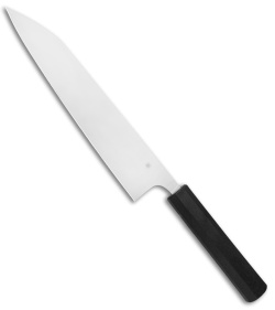 Spyderco Murray Carter Minarai 10&quot; Gyuto Chef's Kitchen Knife Black K19PBK | 151251