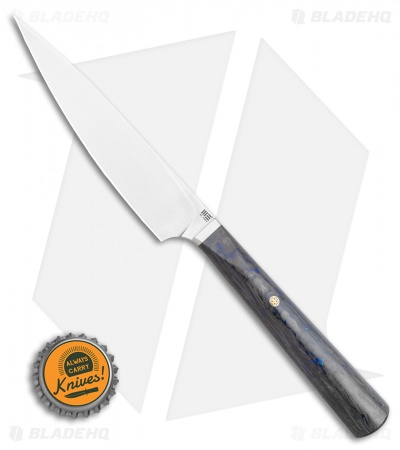 WE Knife Co. Kitchen Yakula 4.5" Paring Knife Titanium/CF Black + Blue 2013A