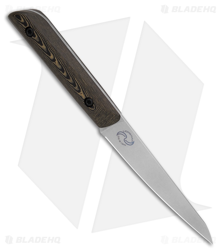 White River Knives Liong Mah Four Steak Knife Set Maple & Blk Richite