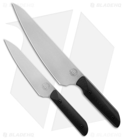 White River Knives Liong Mah Two Knife Set Chef/Utility Black G-10