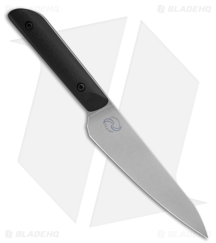 White River Knives Liong Mah Two Knife Set Chef/Utility Black G-10