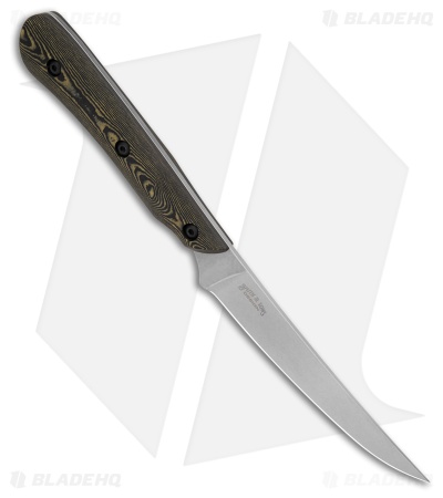 White River Knives Smith & Sons Four Steak Knife Set Maple & Blk Richlite