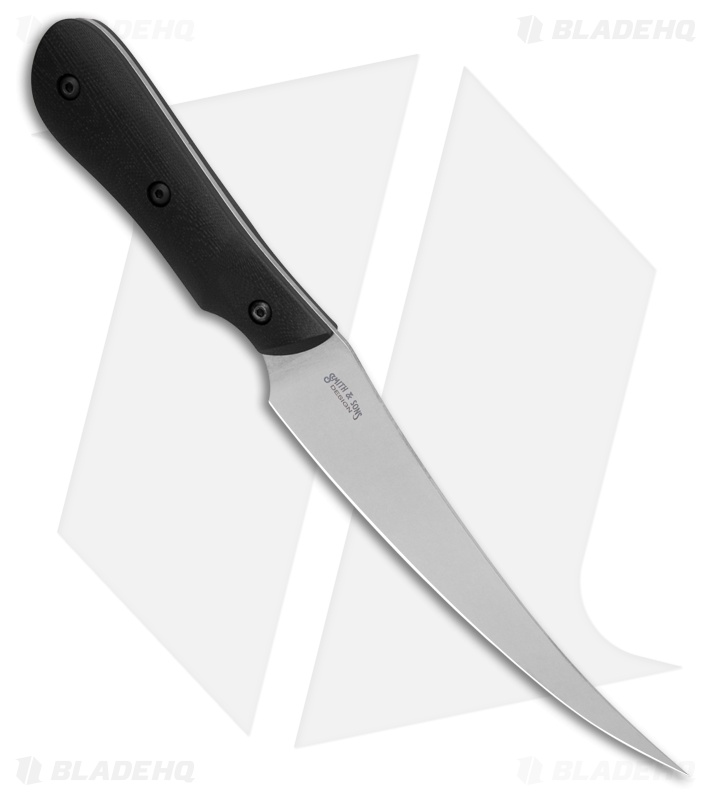 White River Knives Smith & Sons Three Chef Knife Set Black G10
