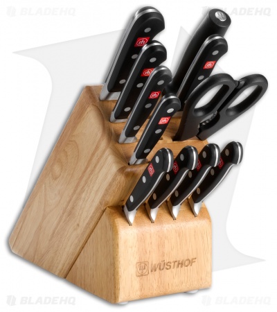 Wusthof Classic 12-Piece Kitchen Knife Block Set