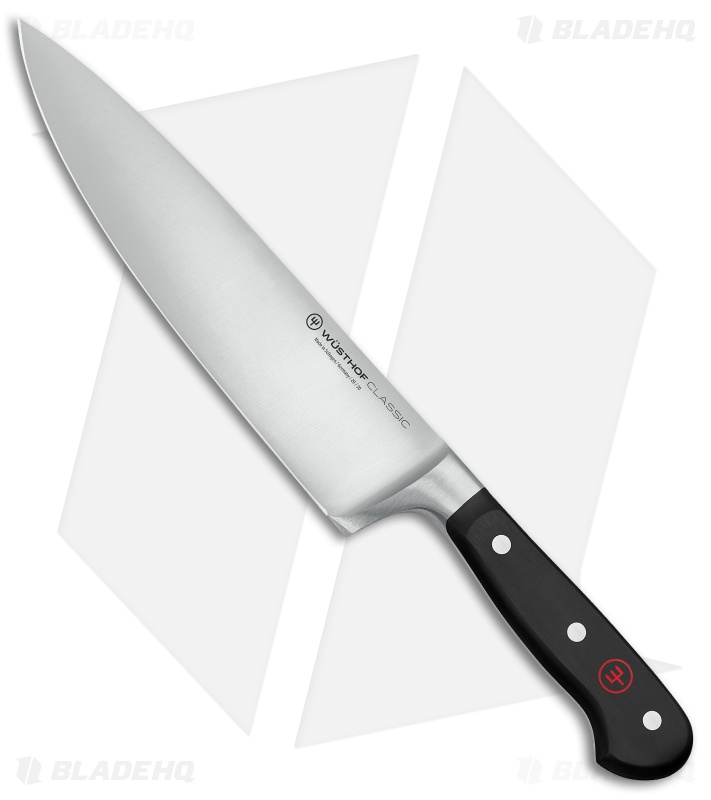 Wusthof Classic 8" Cook's/Chef's Kitchen Knife Black Polymer