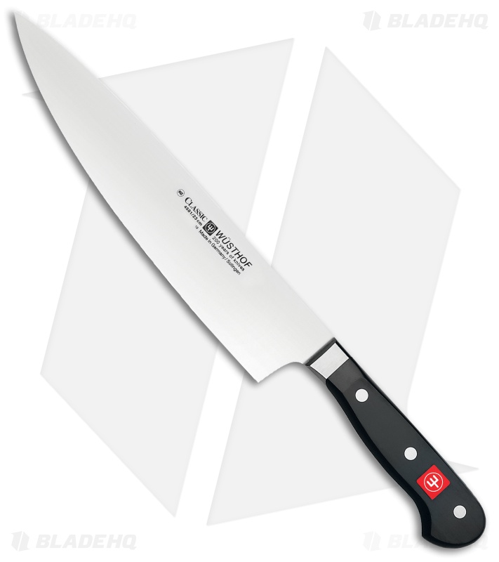 Wusthof Classic 9" DemiBolster Cook's/Chef's Knife Black Blade HQ