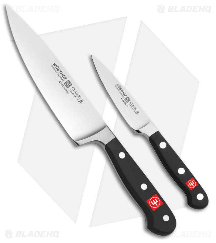 Wusthof Classic 2-Piece Kitchen Knife Prep Set - Blade HQ