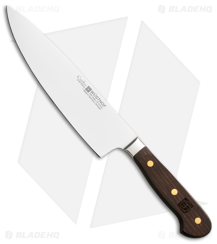 Wusthof Crafter 8" Cook's Knife Oak Wood (8" Satin)