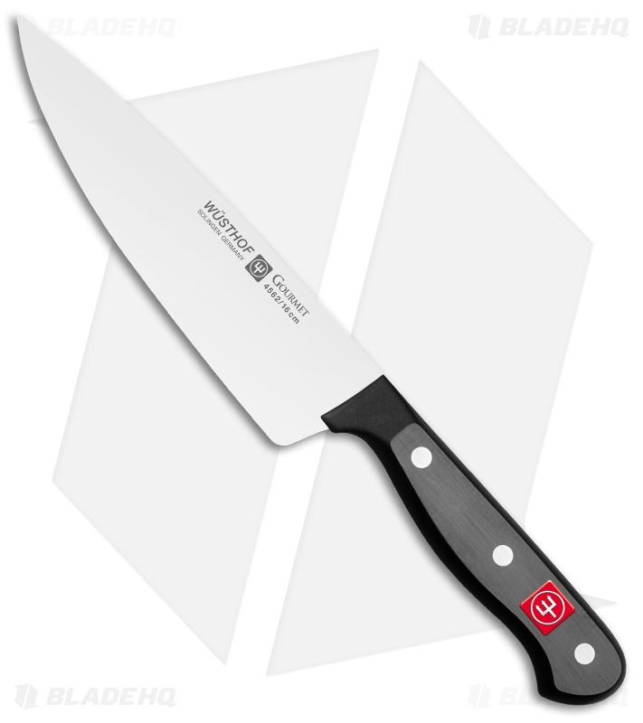 Wusthof Gourmet 6" Cook's Knife Black (6" Satin)