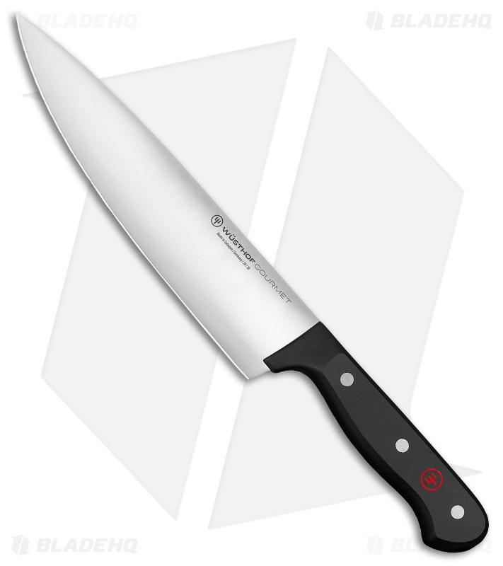 Wusthof Gourmet Cook's Knife Black (8" Satin)