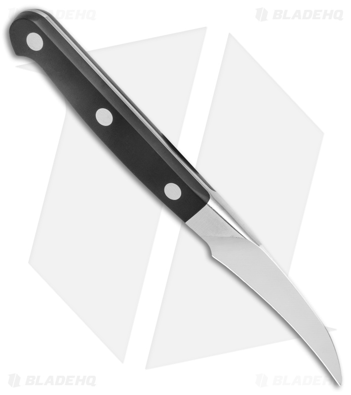 Zwilling Pro 2.75" Peeling Kitchen Knife Black Three Pin
