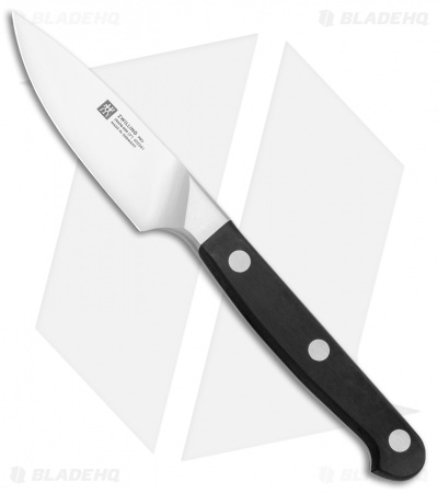 Zwilling Pro 3" Paring Kitchen Knife Black Three Pin