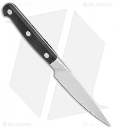 Zwilling Pro 4" Paring Kitchen Knife Black Three Pin
