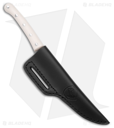 Condor Meatlove Outdoor Cooking Fixed Blade Knife White Micarta (4.6" Satin)